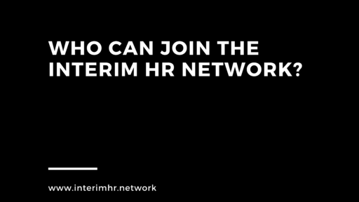 Who can join the Interim HR Network?