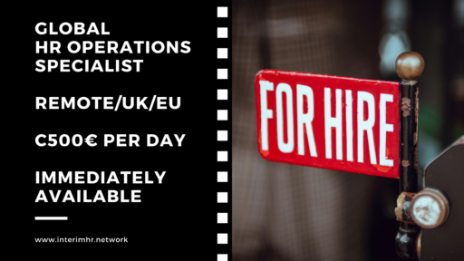 Candidate Profile: Global HR Operations Specialist | Open to both fractional consulting or permanent opportunities | Significant global experience witihin some high profile international businesses | Remote across EU and UK | Daily rate c500€