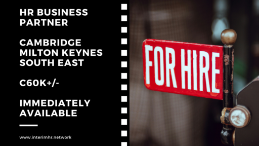 Immediately Available:  HR Business Partner – Cambridge, Milton Keynes, South East – c60k