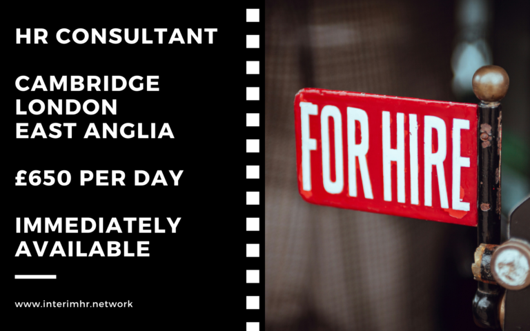 Inmediately Available: Interim HR Specialist – Cambridge