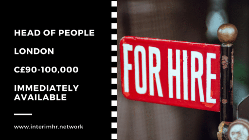 Head of People – London – c. £90–100k