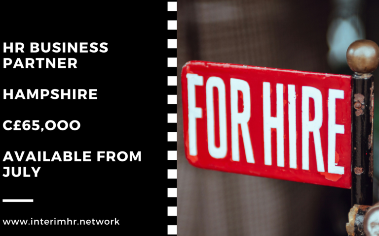 HR Business Partner – c65k – Hampshire