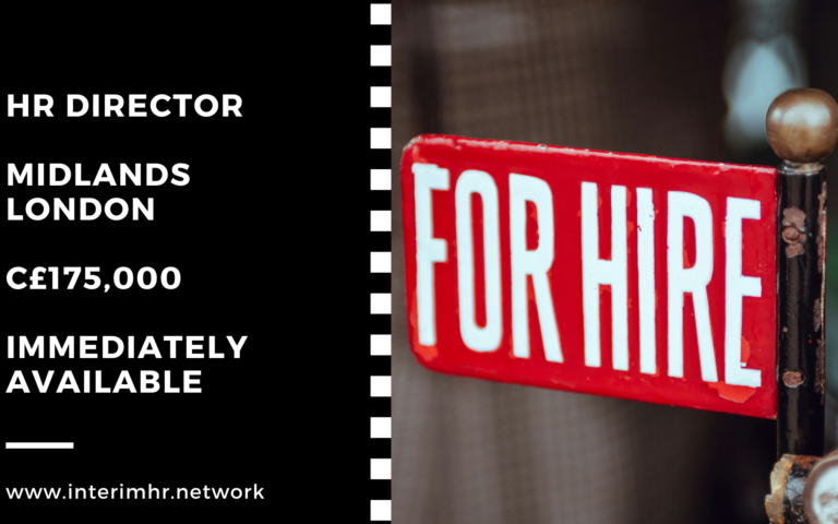 Senior HR Director – Midlands/London – c175k