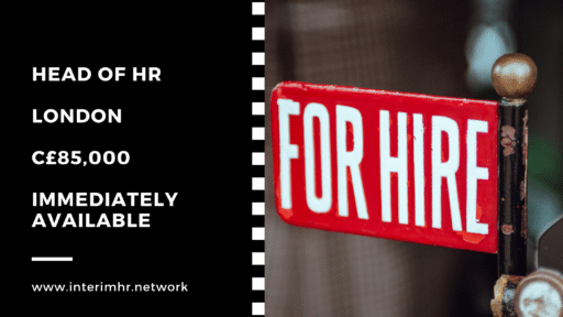 Head of HR – London – c£85k