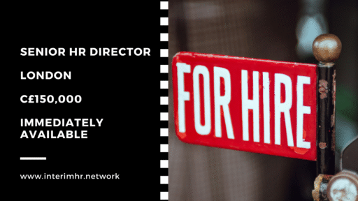 Senior HR Director – London – c150k