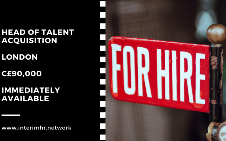 Head of Talent Acquisition – London – c90k