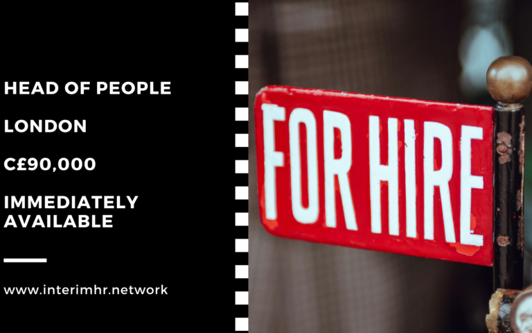 Head of People – London – c90k