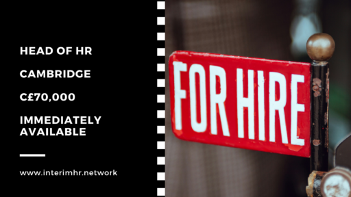 Head of HR – Cambridge – c70k