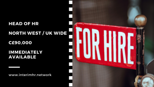 Head of HR – North West and UK Wide – c. £90,000
