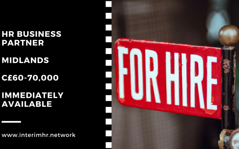 HR Business Partner – Midlands – c70k