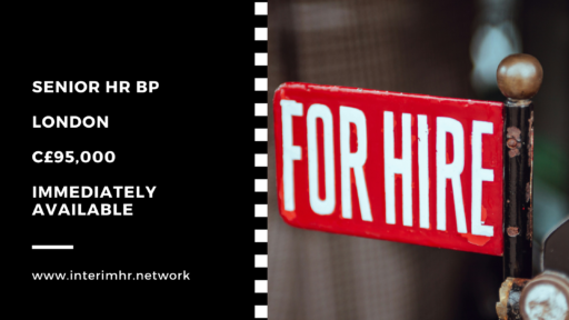 Senior HR Business Partner – London – £95k